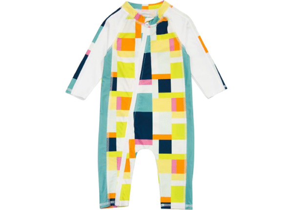 SwimZip Girls' Long-Sleeve UPF 50+ Swimsuit for Baby, Toddler, & Little Girls - Image 2